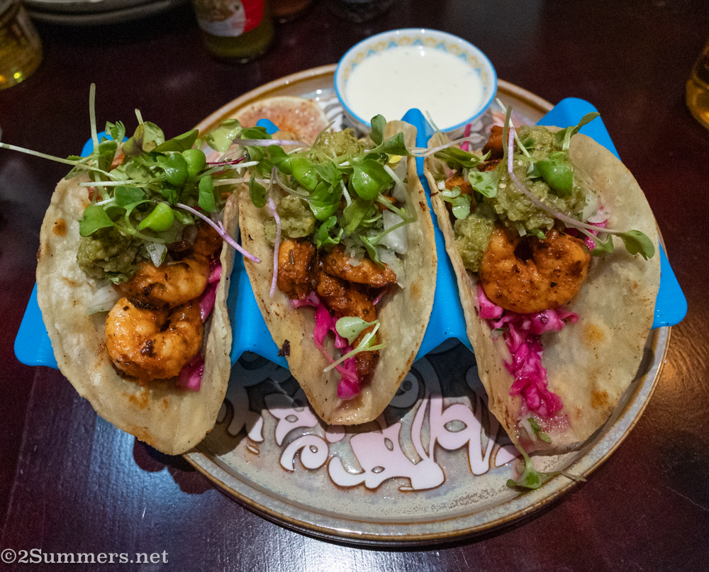 Shrimp tacos